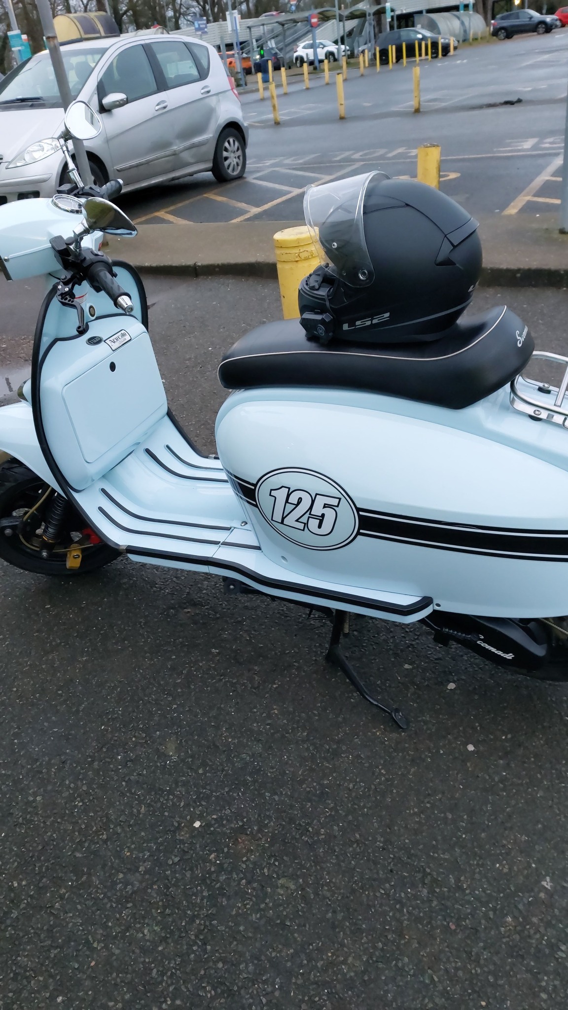 Striping ZX-25 Transparan Glossy . #stripingmotor #stripingcustom