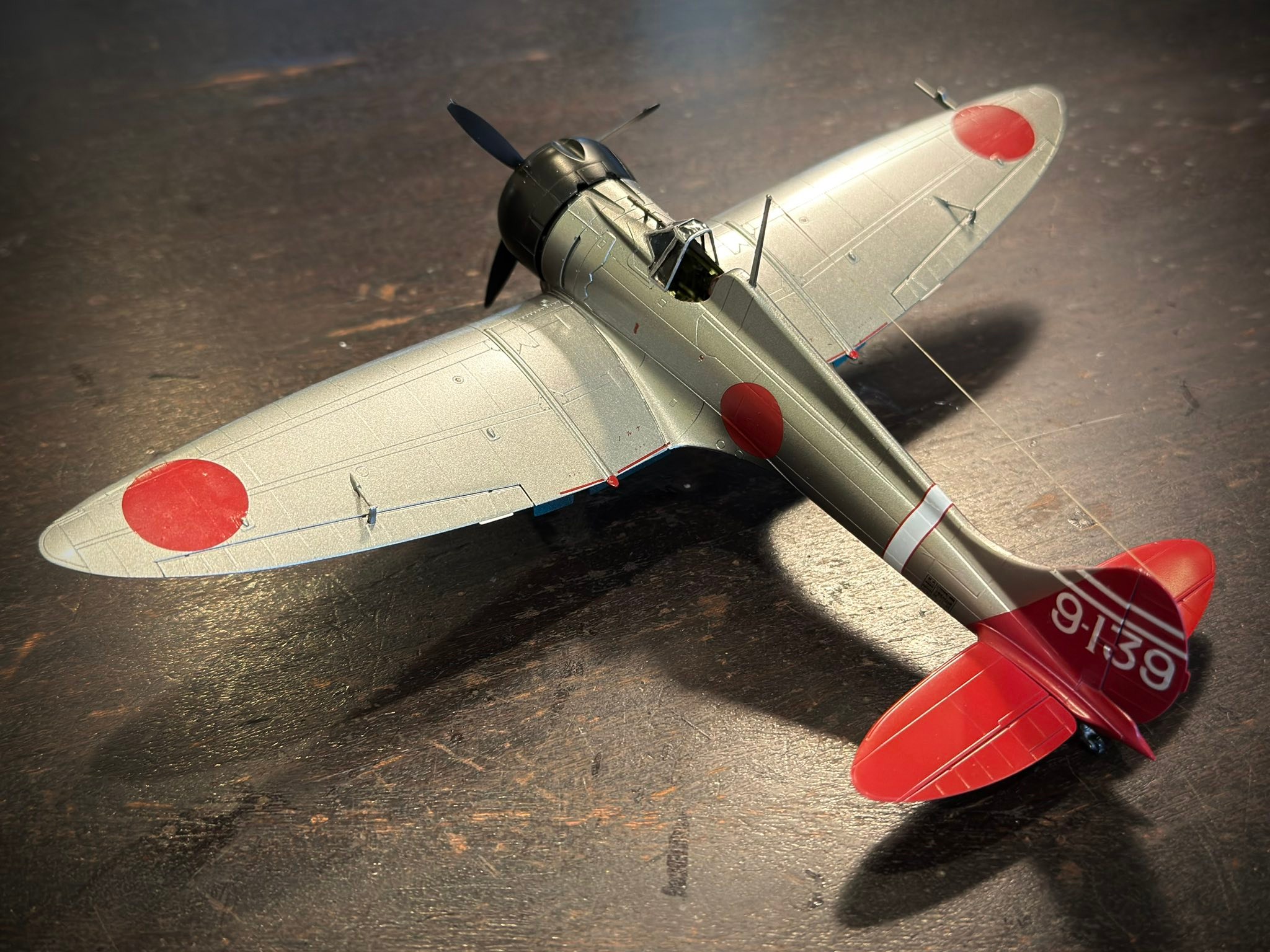 1/48 scale WWII Japanese warbirds model set