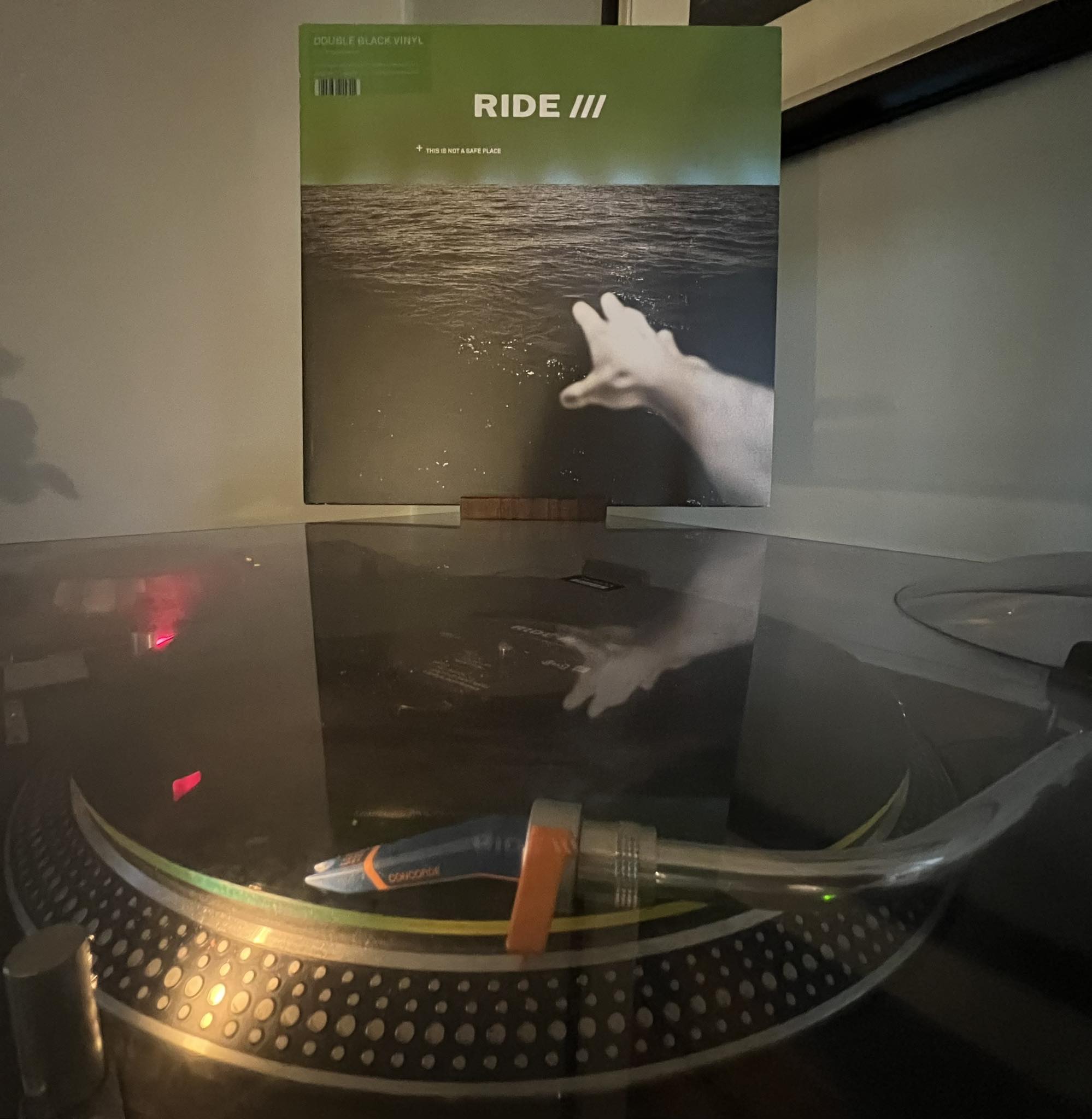 RIDE - This Is Not A Safe Place - Limited Edition Double Splatter
