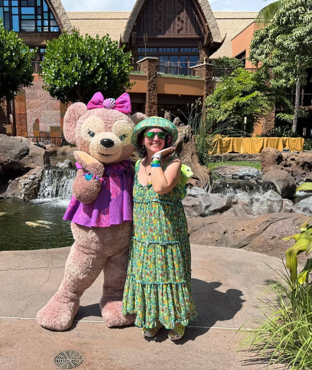 Disney bounding as Olu Mel from Aulani