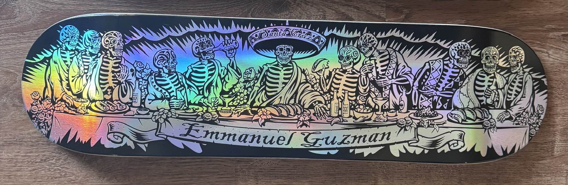 Signed Tom Asta Santa Cruz VX skateboard for sale