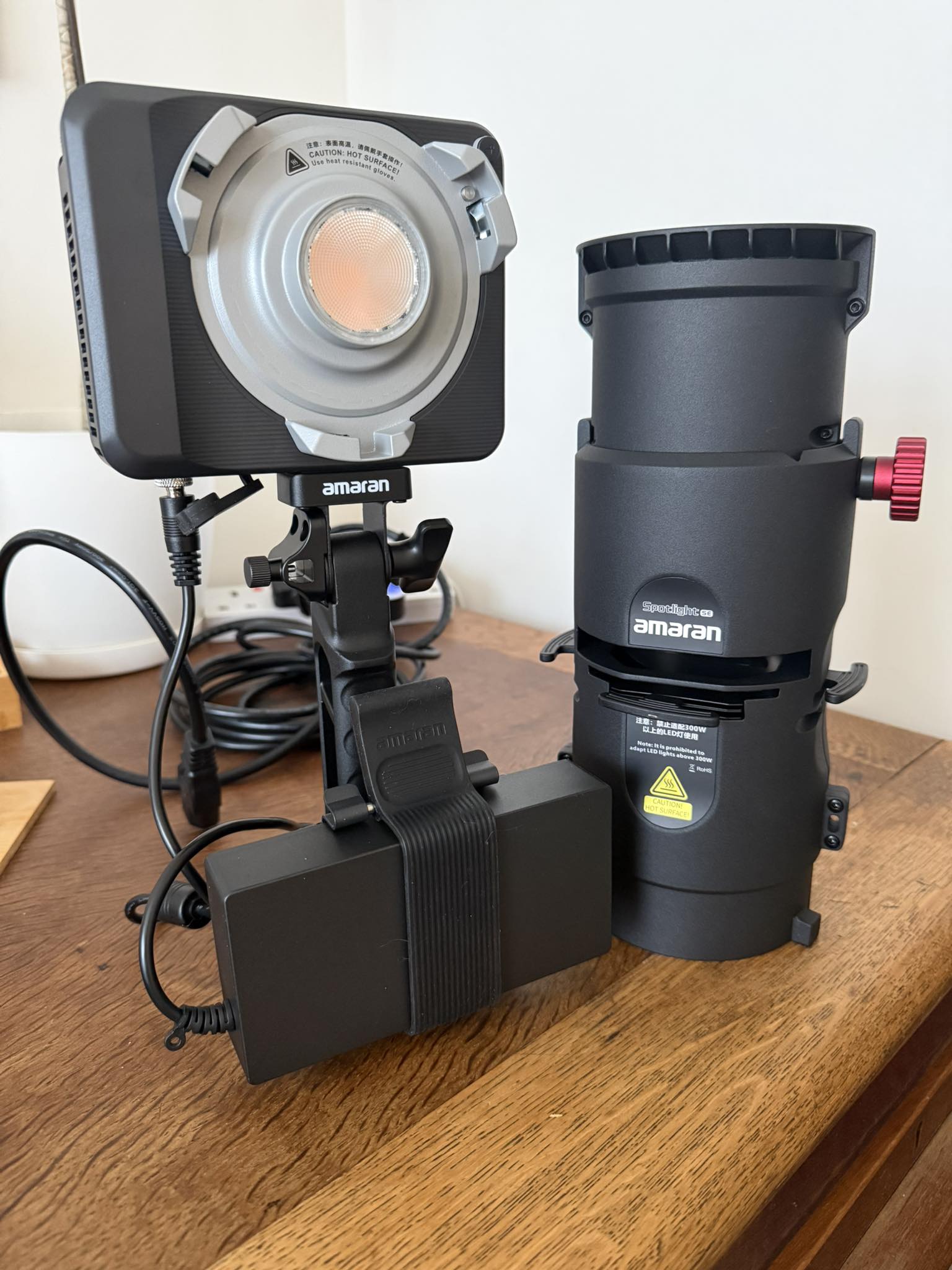 Amaran Ray 120c light review and issues