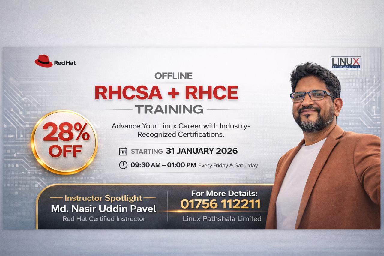 🚀 Advance your Linux career with... - Nasir Uddin Pavel | Facebook