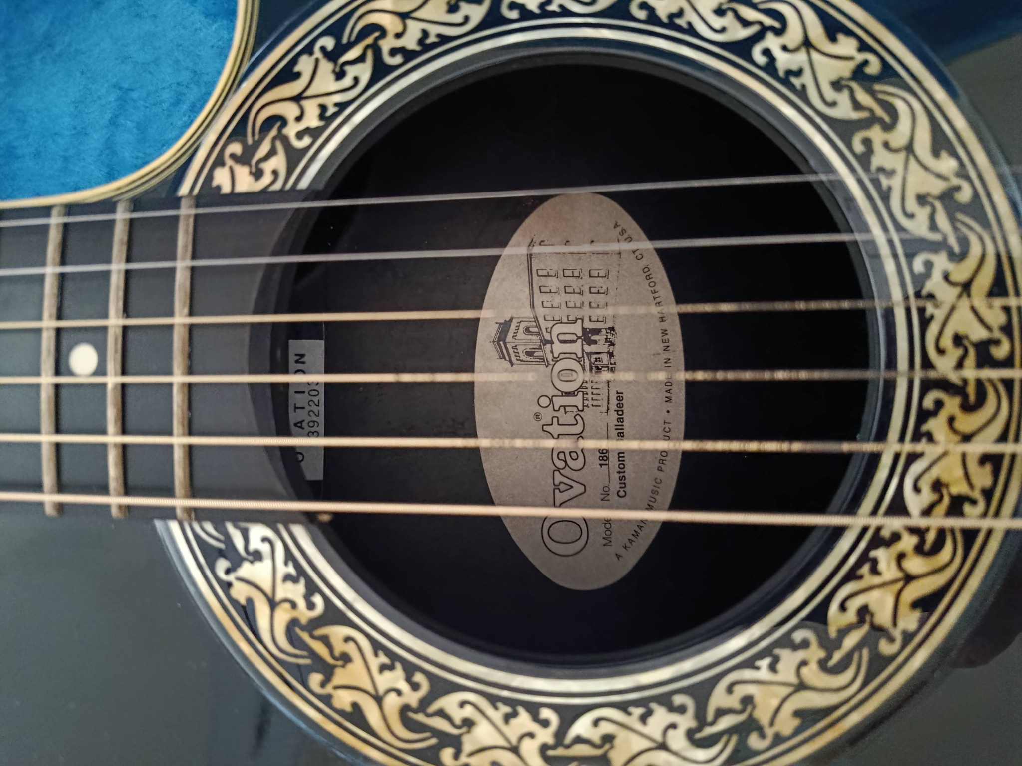 Information about Ovation Custom Balladeer 1862 USA