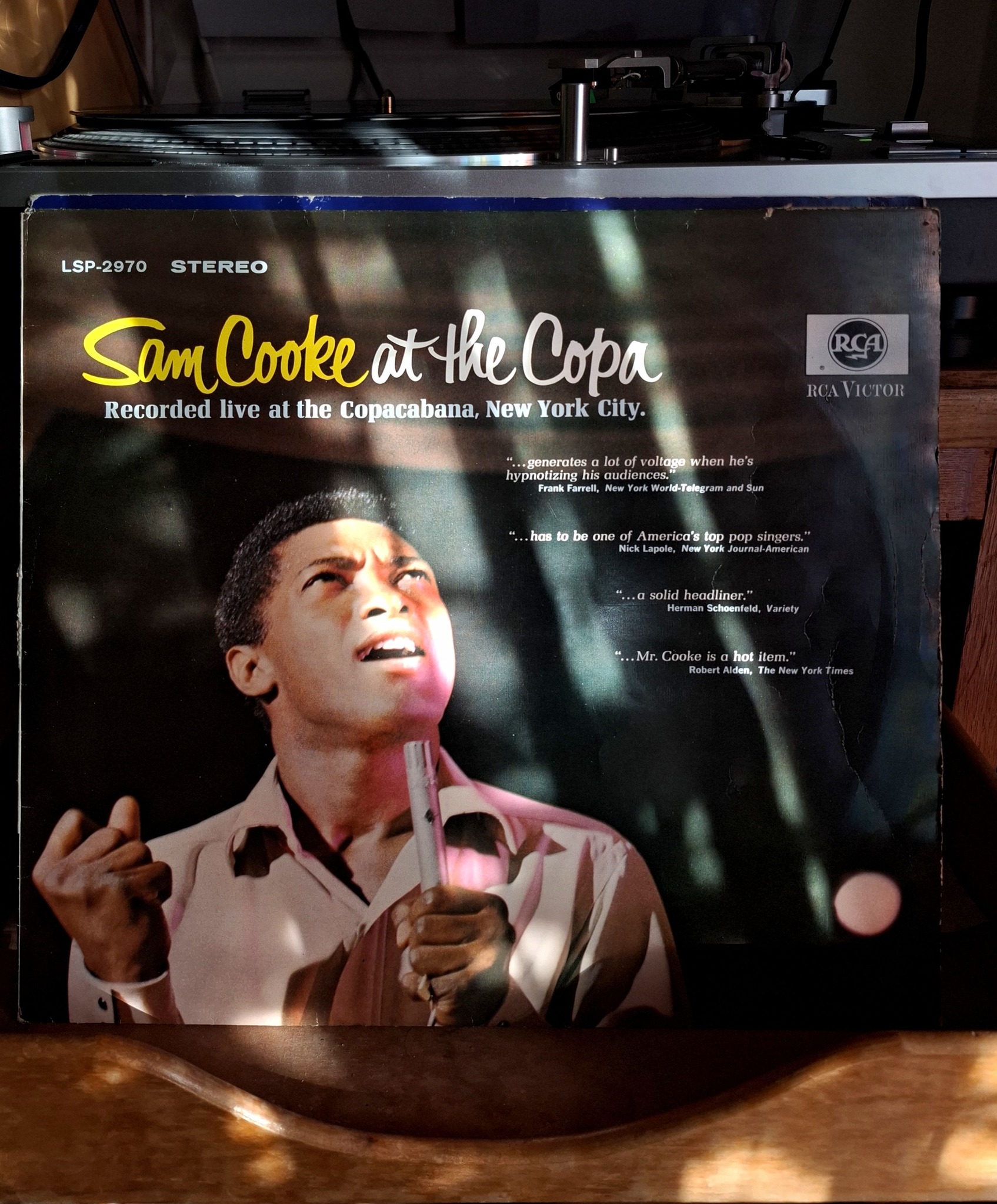 We're cooking up some great soul for you, with Sam Cooke's 1963