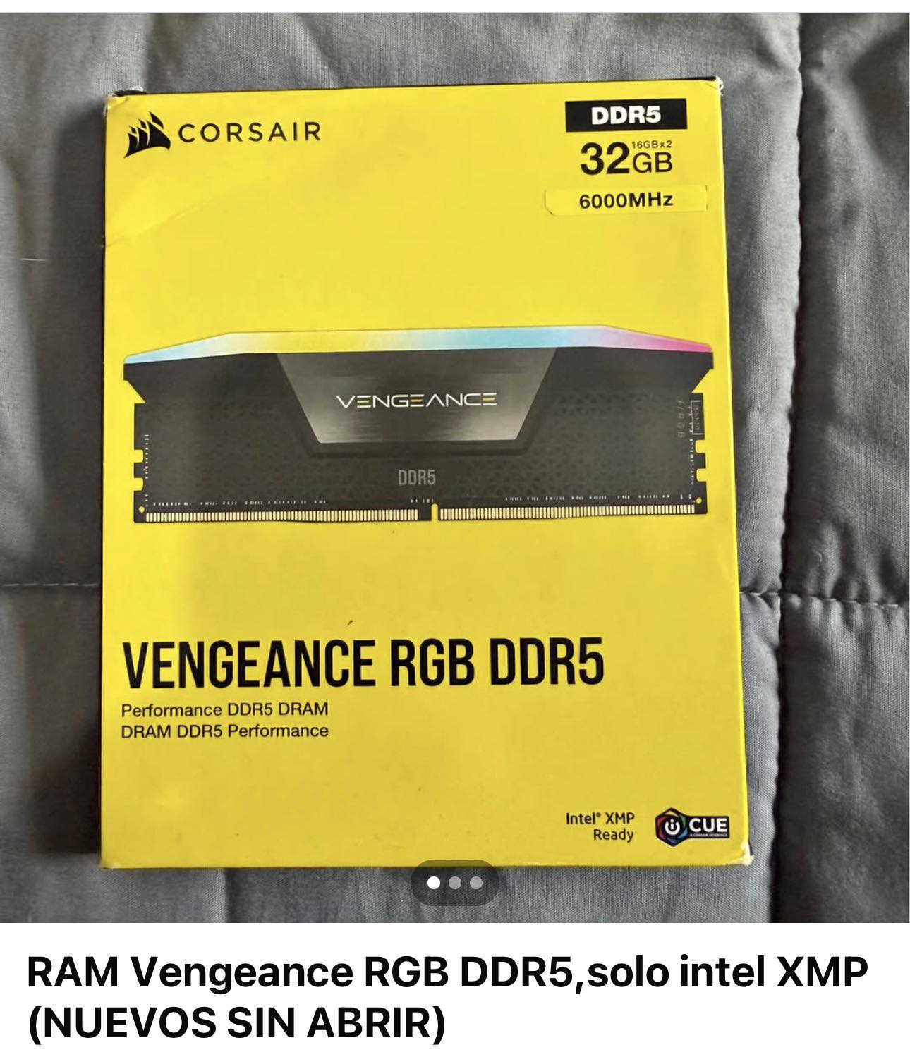 Corsair Vengeance RGB DDR5 32GB kit for $250