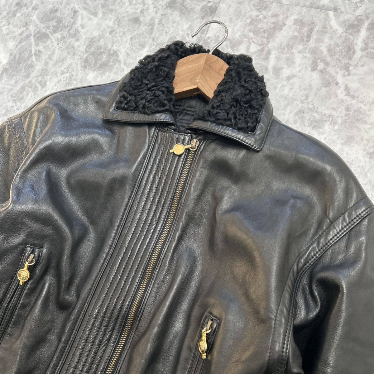 I have Gianni Versace Leather Bomber Jacket. Believe it