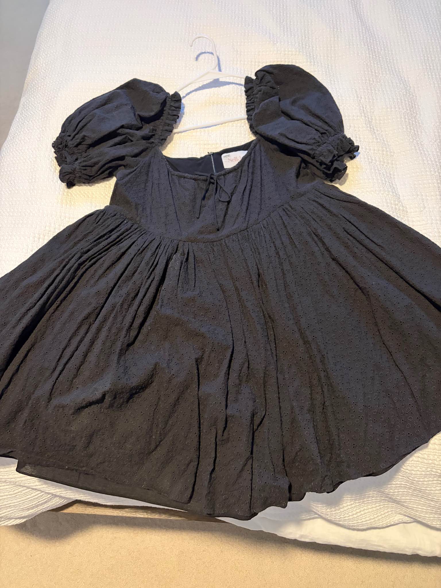 Selkie Beach Day Dress - US16 - Black/Caviar Original Retail $305 - Bought from Nuuly