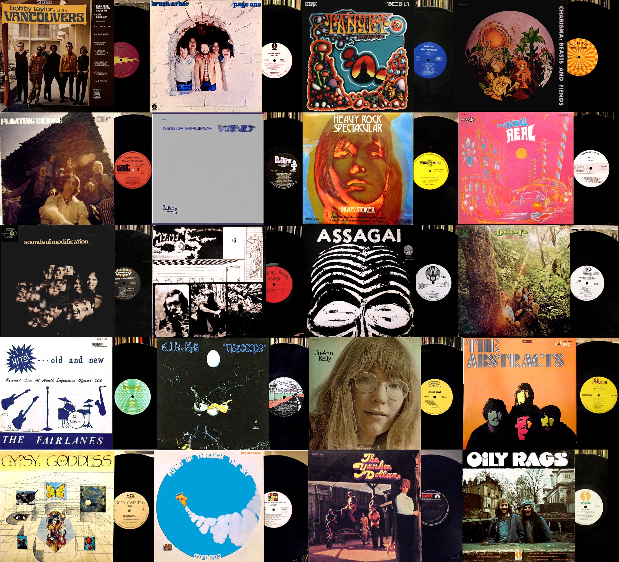 Bobby Taylor & the Vancouvers album with Tommy Chong