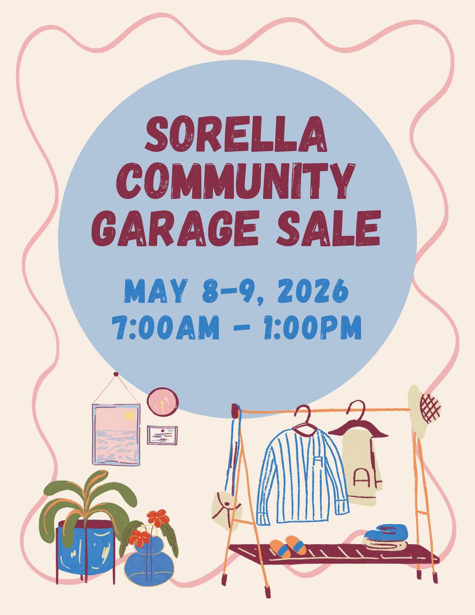 Sorella neighborhood garage sale in Tomball, TX