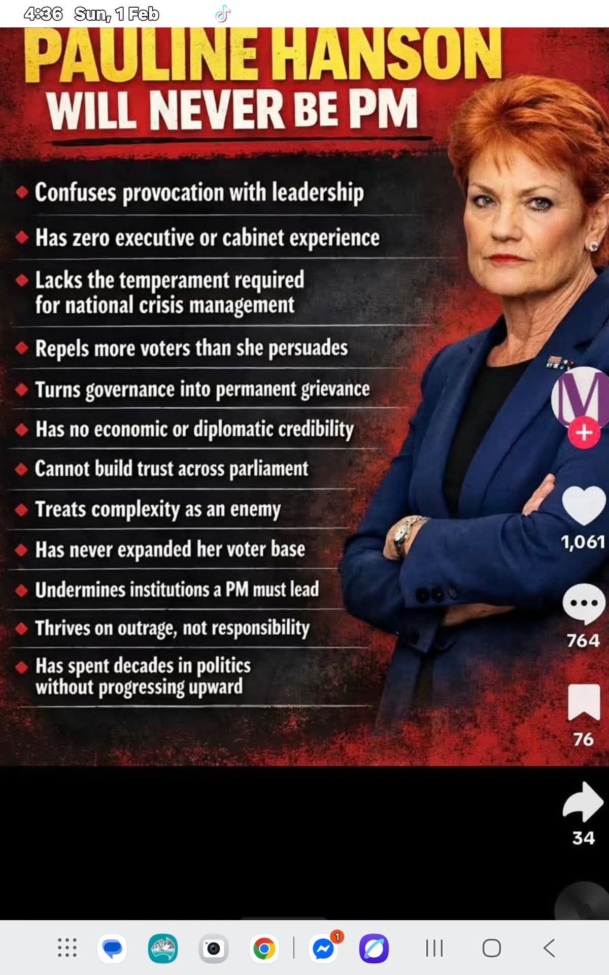 Mark Wells - I see hanson and her morons going on about... | Facebook