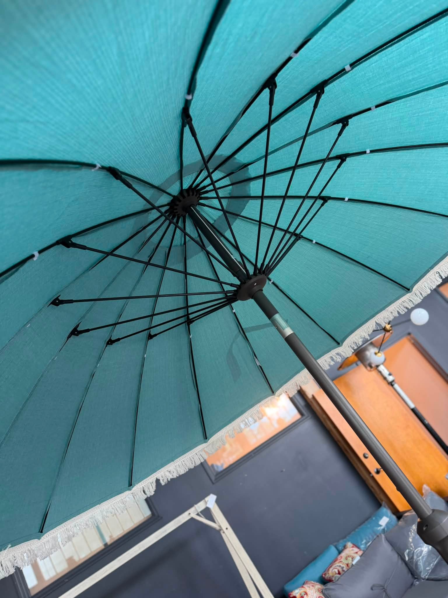 astella 10'x6' rectangle tilting patio umbrella Amazon.com : EliteShade USA 10-Year-Non-Fading 6.5x10Ft Rectangular Market Umbrella Outdoor Table Umbrella with Ventilation, Sunflower Yellow : Patio, Lawn & Garden ensuring stability during breezy days Cesicia 10 ft. x 6.5