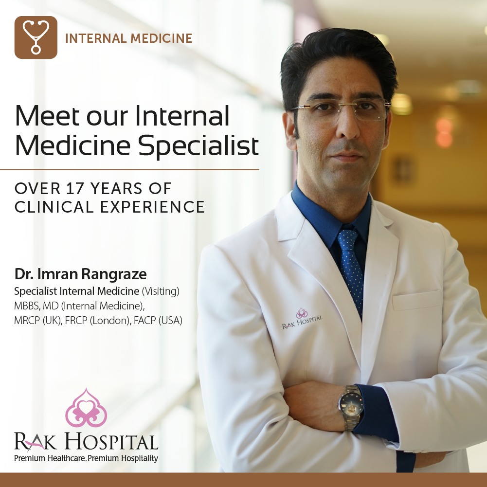 RAK Hospital - Meet our expert, Dr. Imran R. Rangraze,...