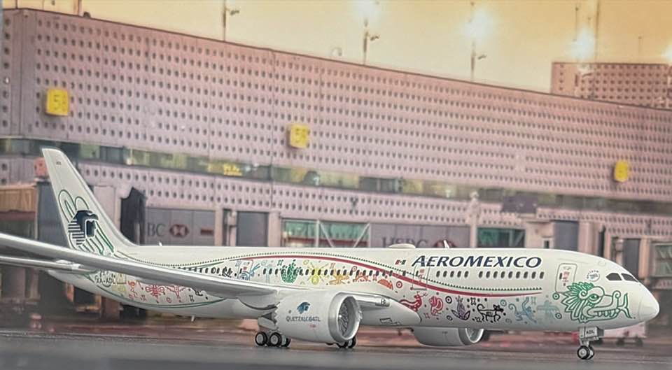 Boeing 787-9 Dreamliner, XA-ADL, nominated “Quetzalcoatl