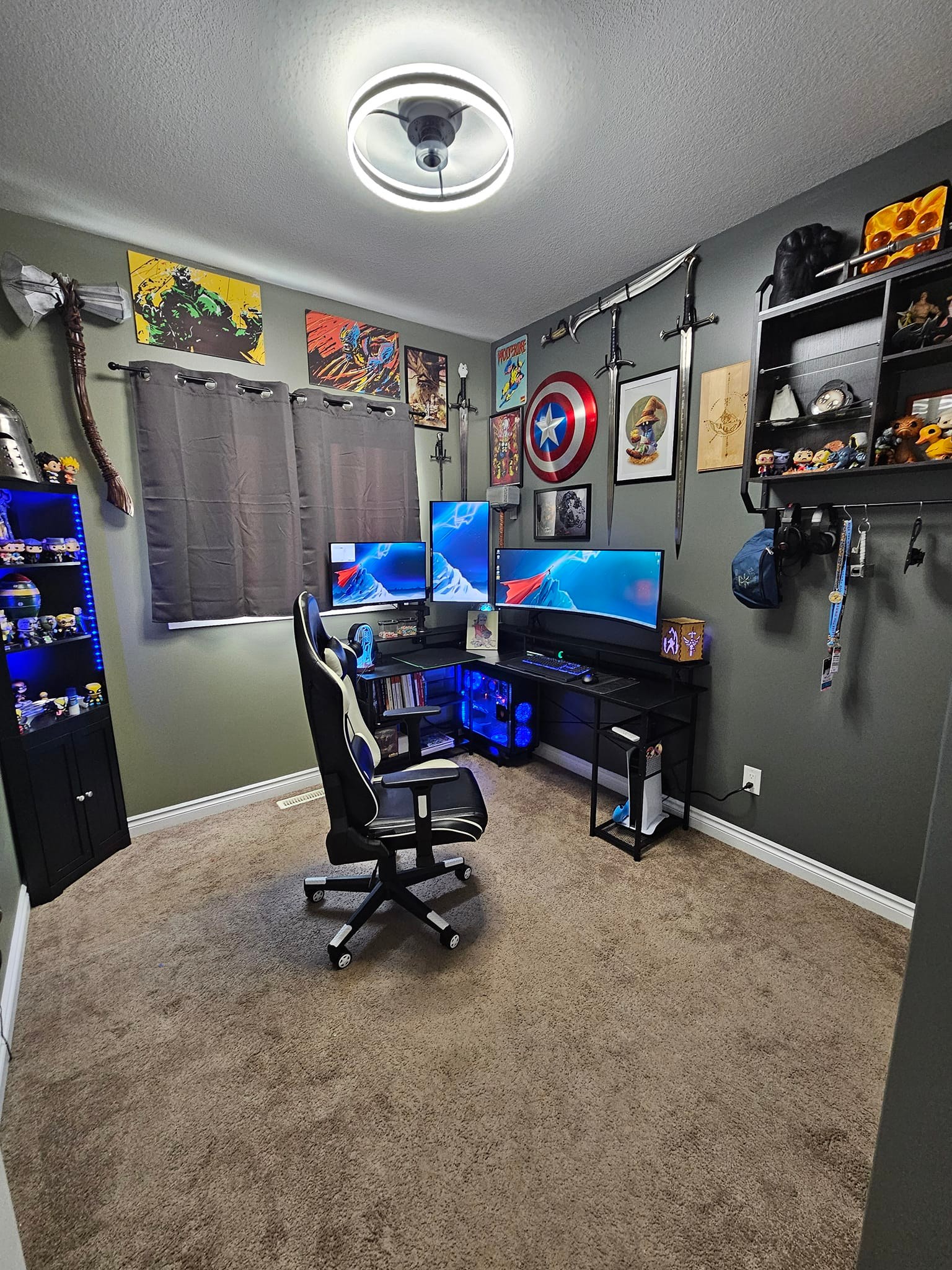 What GPU upgrade is recommended for a gaming PC with an Intel Core 