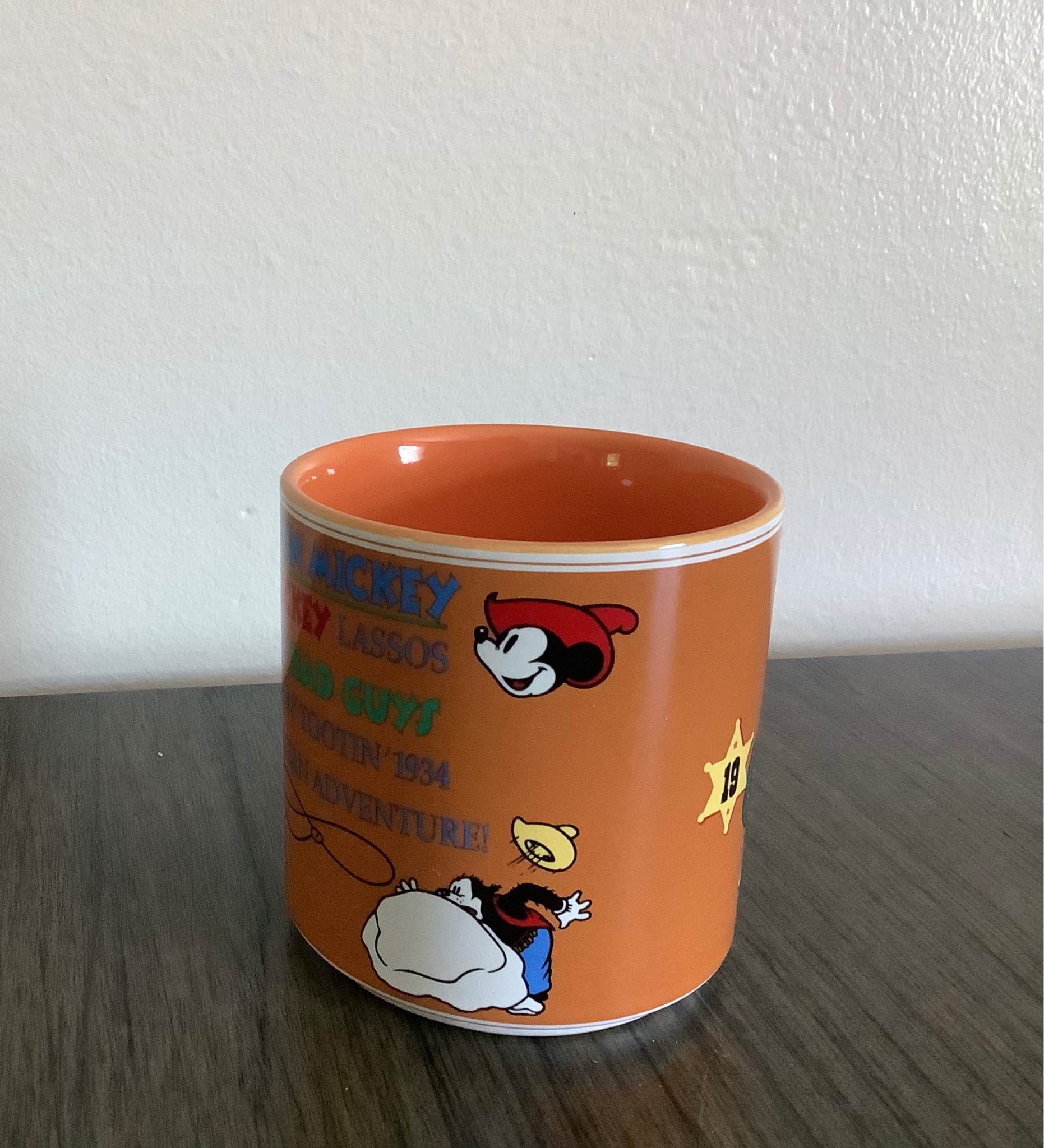 Vintage Disney Classic Mickey Adventures Two Gun Mickey Standard