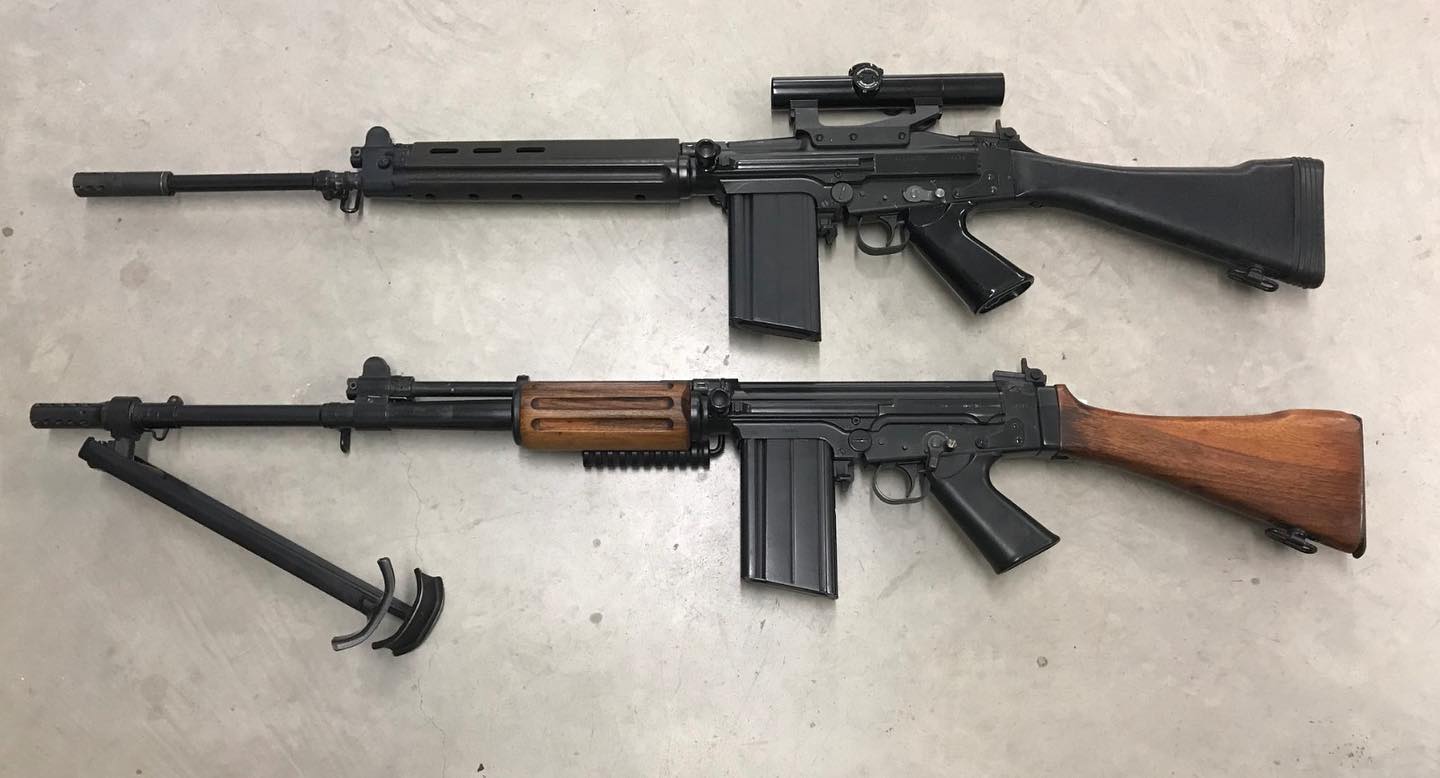 Larry - Ok there are distinct differences in these two FN FAL variants ...