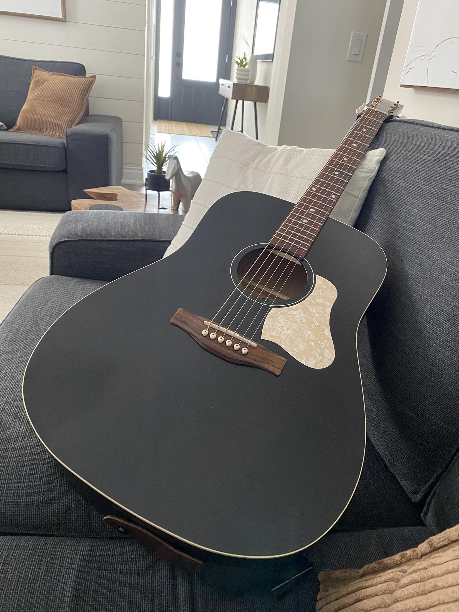 Favorite acoustic guitar, a 2005 Art and Lutherie cedar
