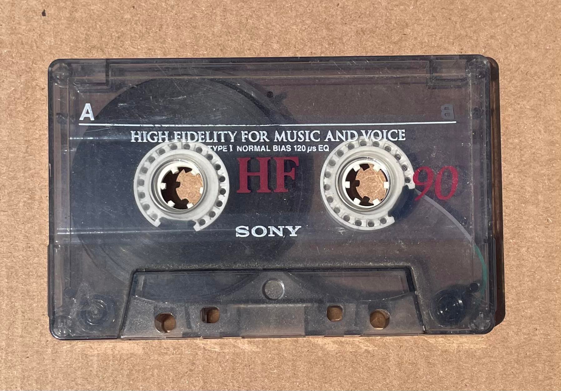 1984 Sony HF-PRO Ceramic cassette