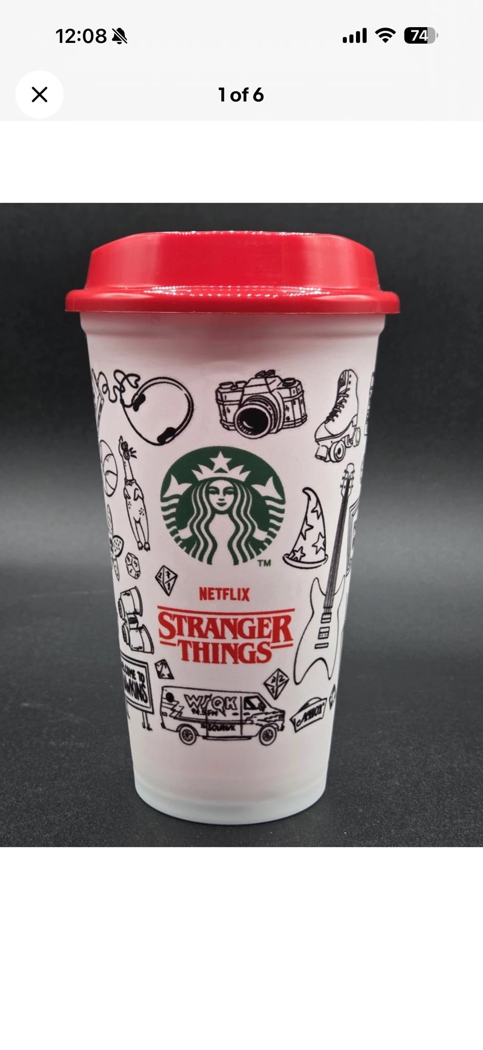Stranger Things x Starbucks For Sale!!