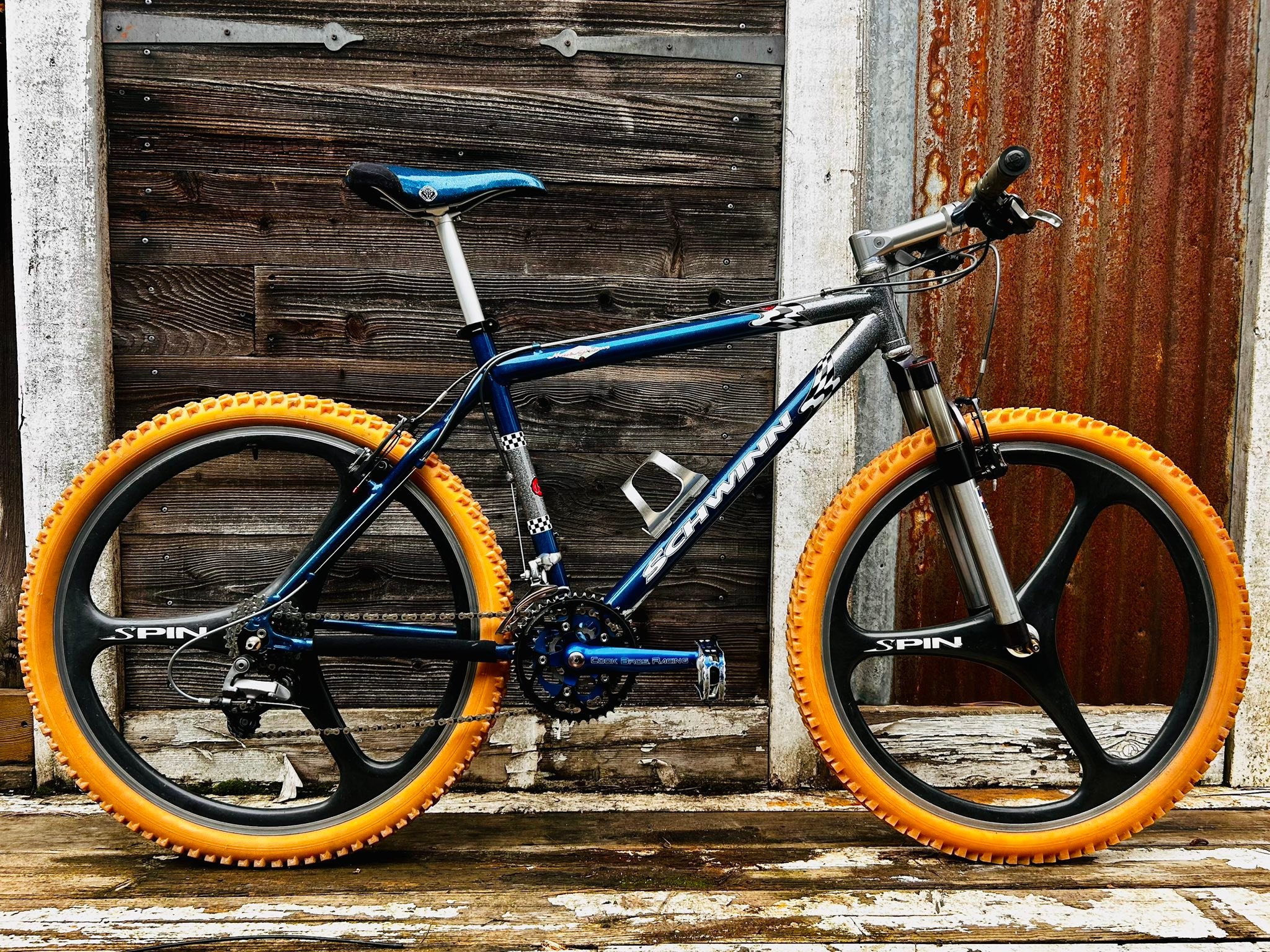 1998 dream bike build with various parts
