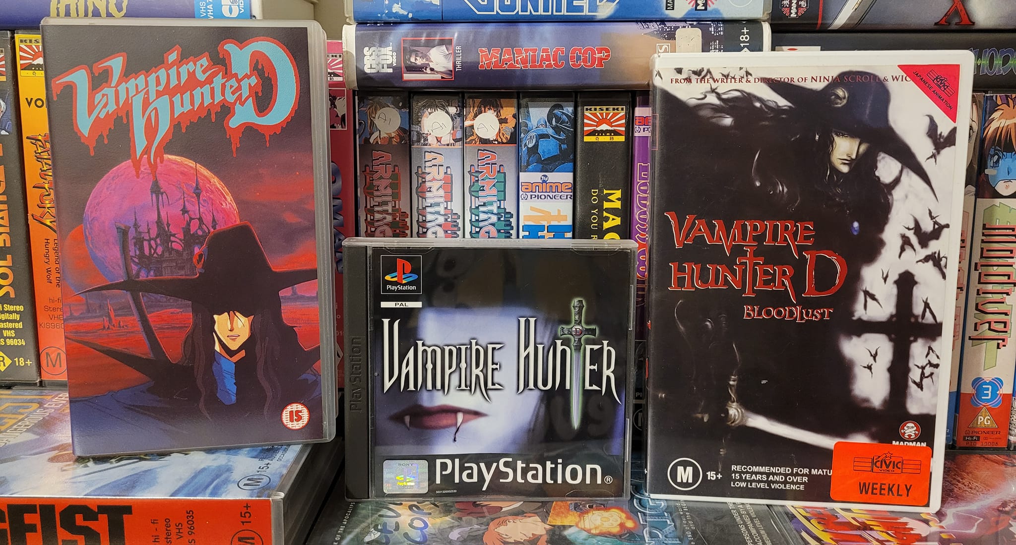 Very happy to acquire Vampire Hunter D on PS1. Absolute mint copy 😎👌