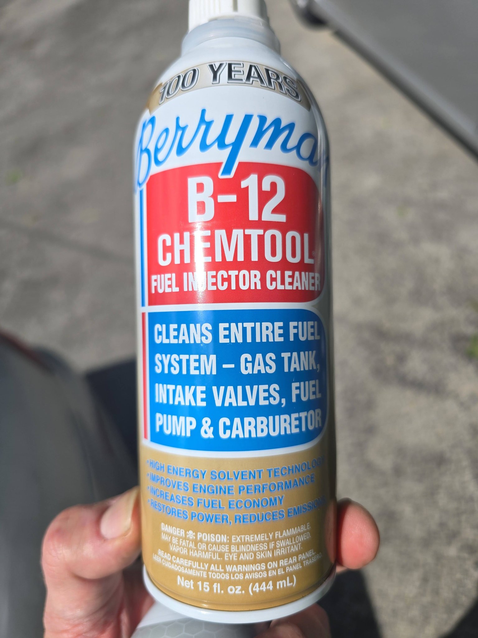 can i run berryman b12 in fuel injected motorcycle Does Berrymore B-12 injector cleaner work Mazda MX5 1.8? High energy solvent technology Get your Ferritin and Backorder Pack Size:30 Patches