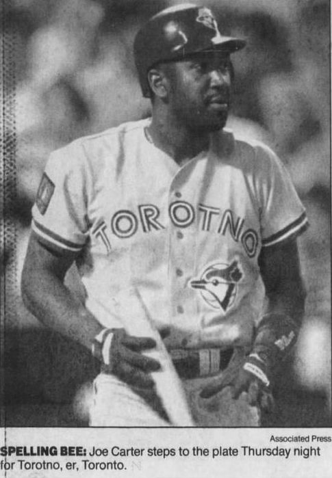 Joe Carter 1993 Toronto Blue Jays Majestic Men's White World Series Jersey - Cooperstown Collection