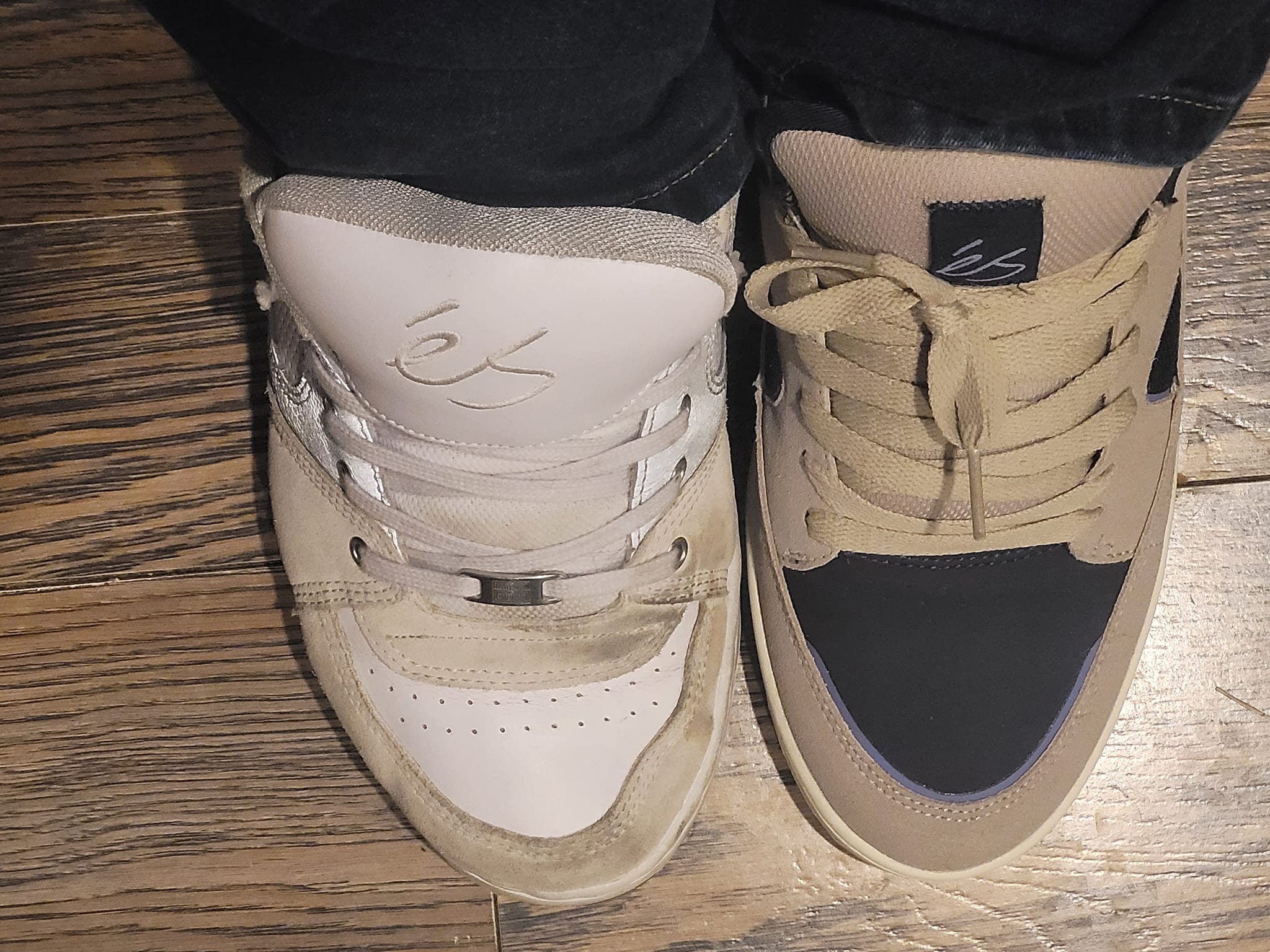 Es Accel vs Es Sophisto Skate Shoes