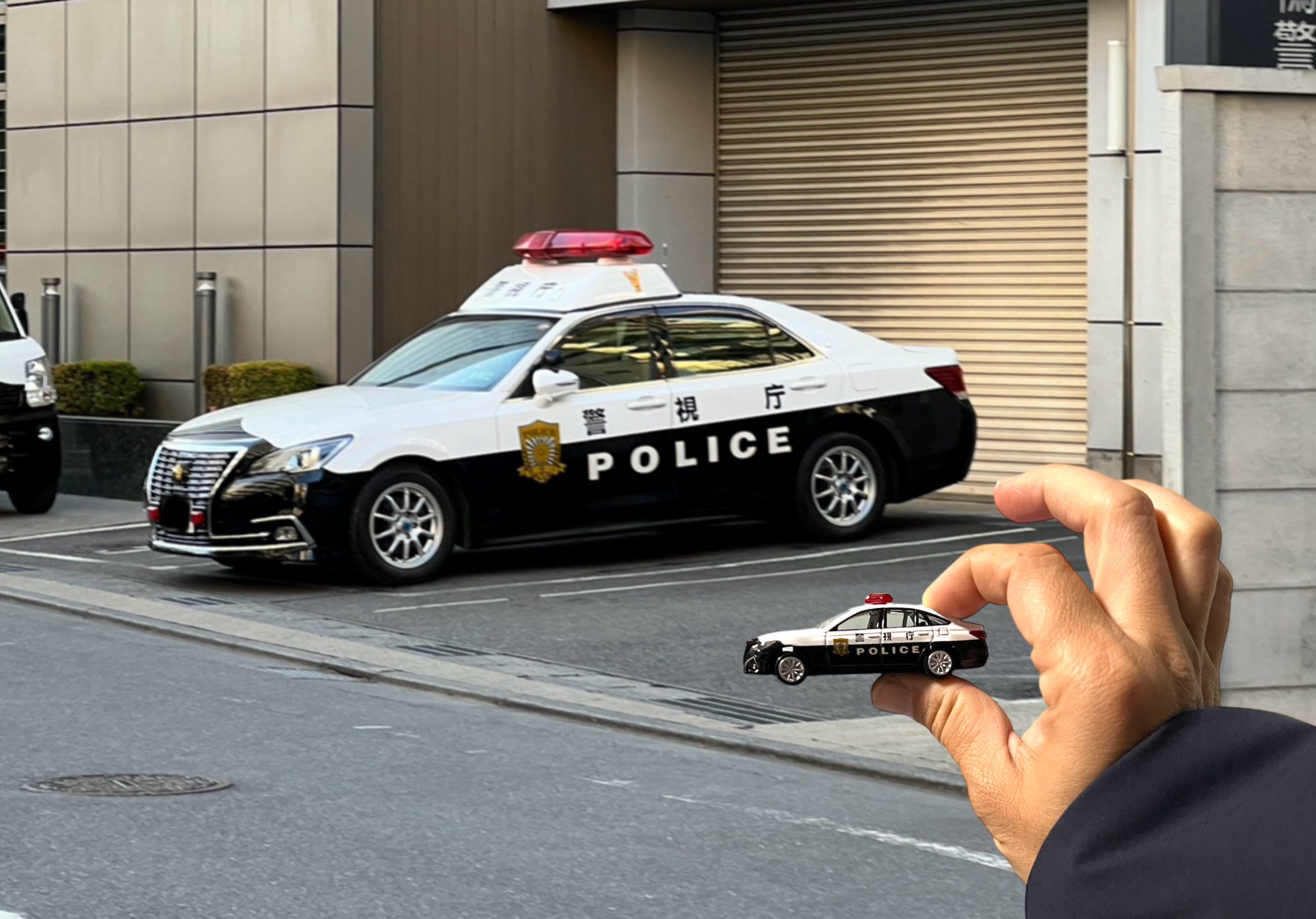 Voiture De Police Tomica 50th – Toyota Crown Patrol 1/65 – Voiture Moulée Sous Pression – Neuf – Japon
