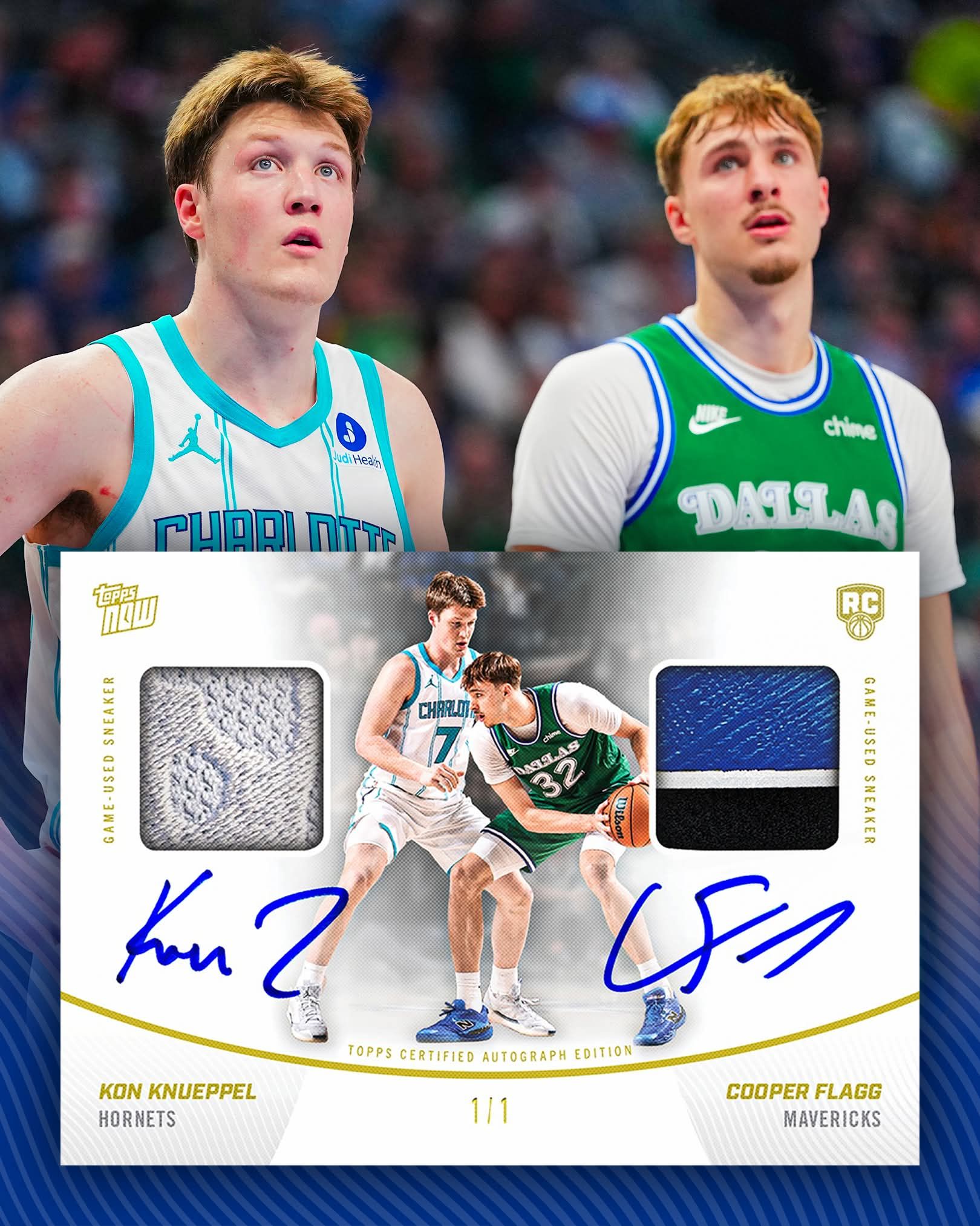 JUST IN: Topps has created a 1-of-1 autographed trading card 