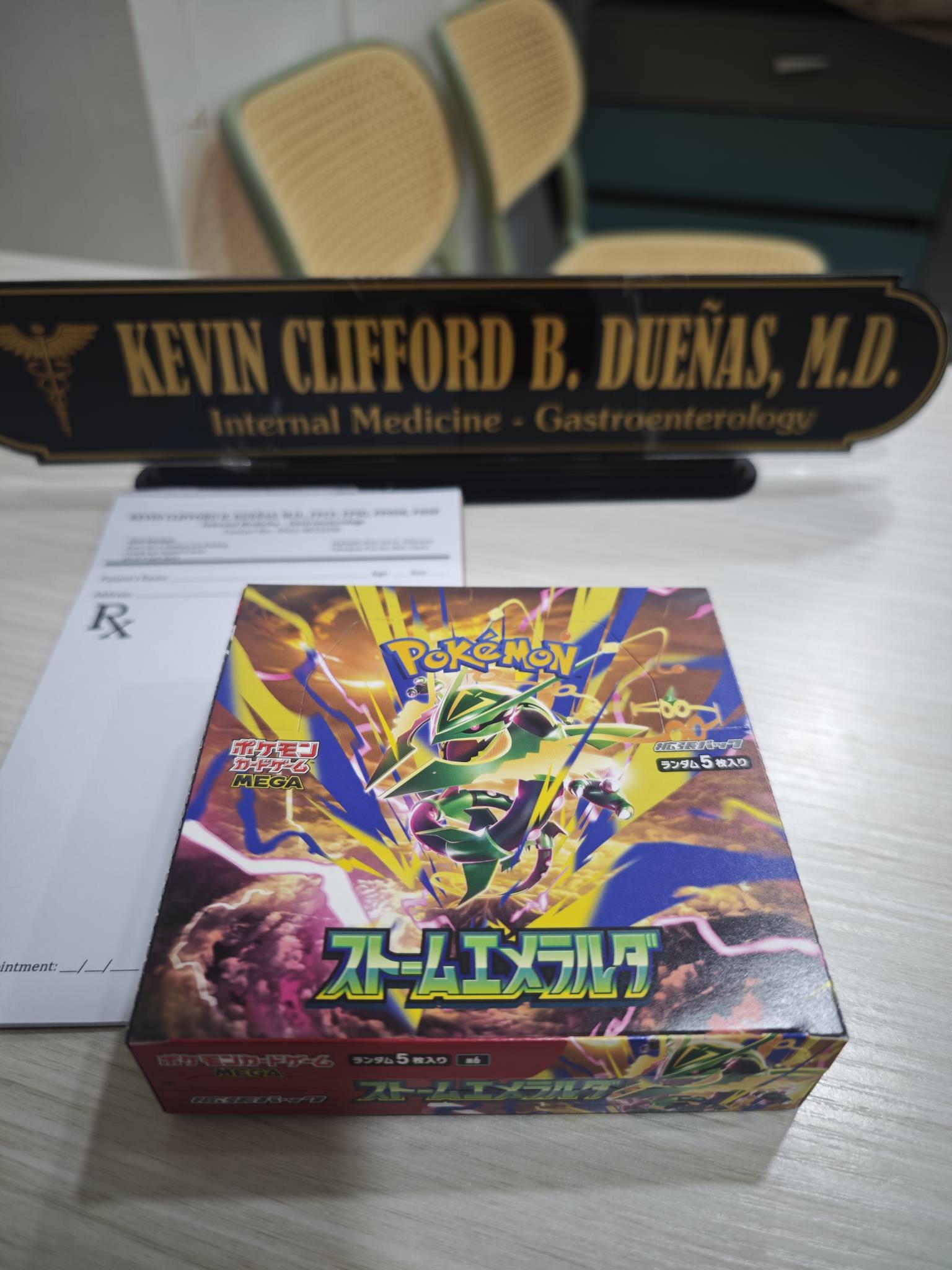 Storm Emerald 2 boxes (shrink wrapped) 8k each