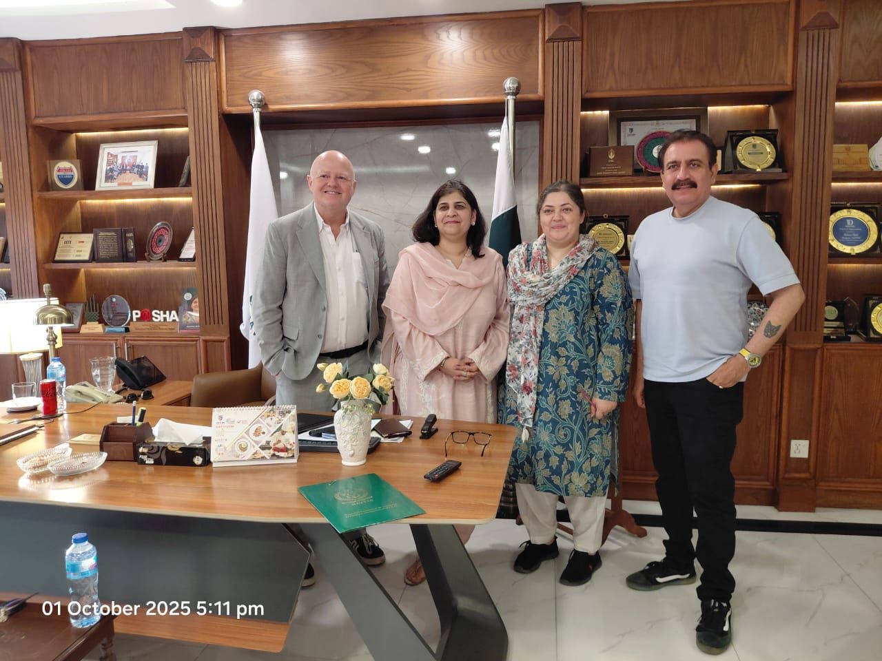 Gulmina Bilal - With our three facilitators for the... | Facebook