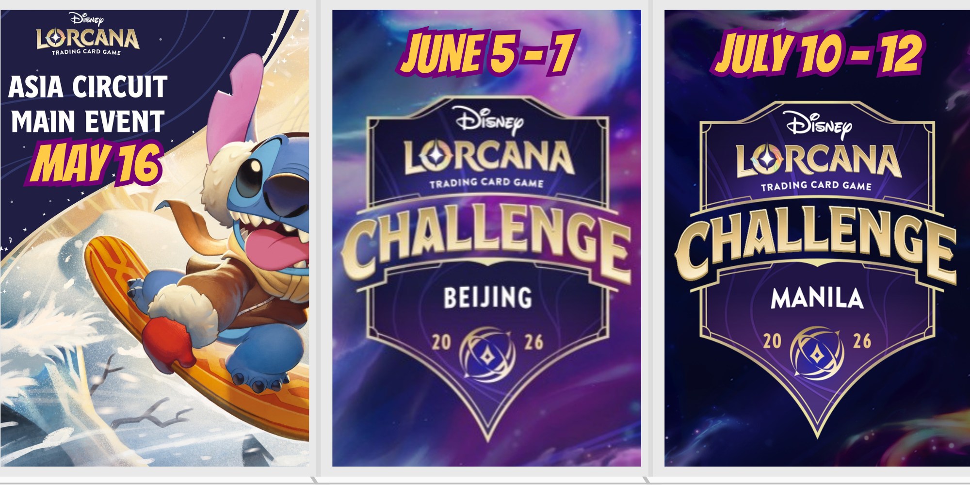 Disney Lorcana Challenge 2026 Summer Yokohama event details
