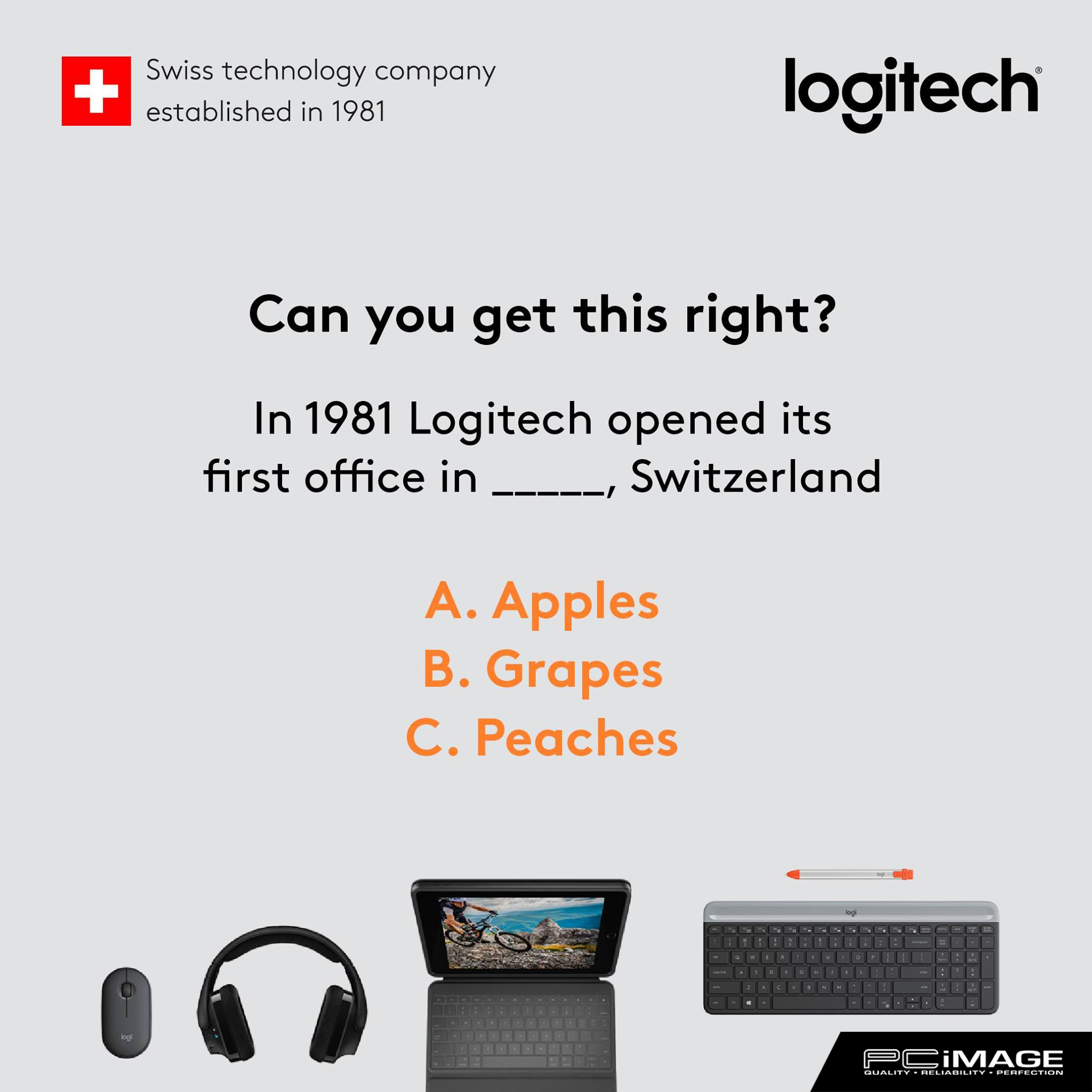 PC Image - Here's a brief history nugget! Logitech was...