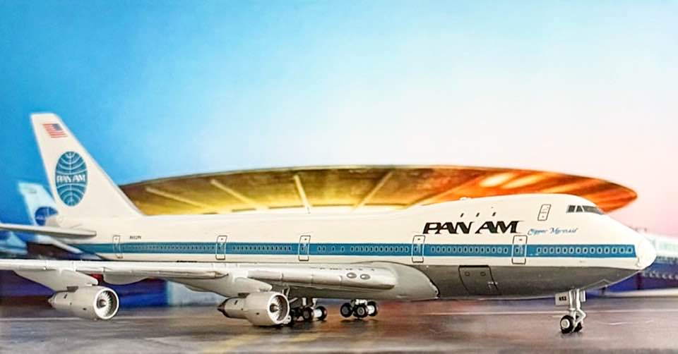 Gemini 200 Pan Am Boeing 747SP 1:200 model for sale