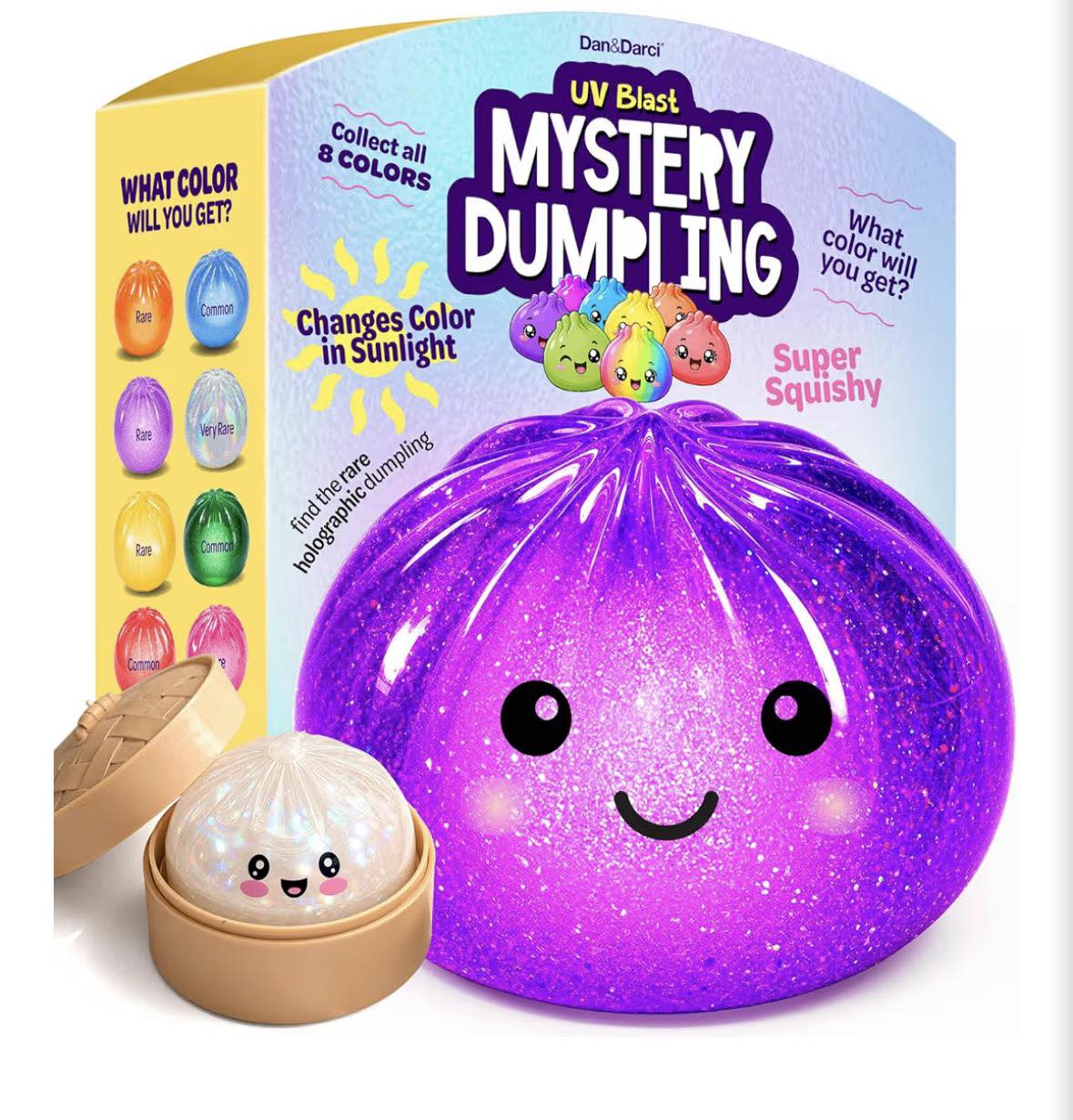 Rare Angry Glitter Edition Needoh Dumpling for Sale