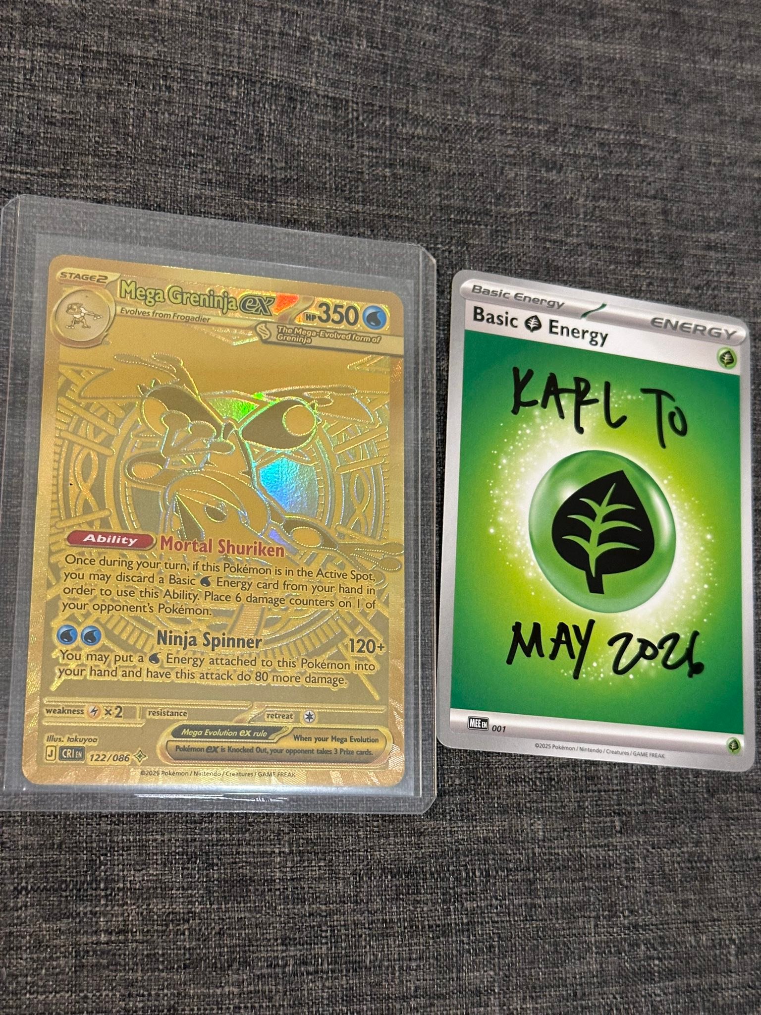 golden leaf energy pokemon card price  Luminous 226/167  Twilight Masquerade  Hyper Rare Gold  Foil : Toys & Games Perfect Order Growing Grass Energy Energy SOLD) Selling Gold Mega Greninja