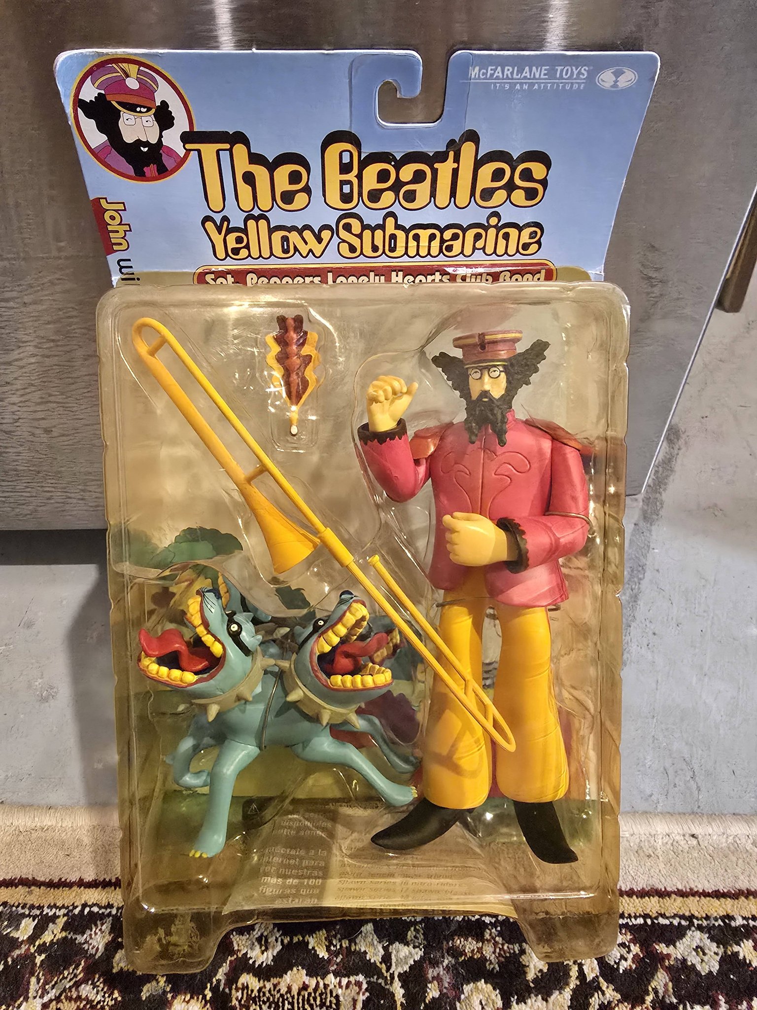 Vintage McFarlane Toys Beatles figures from 2000