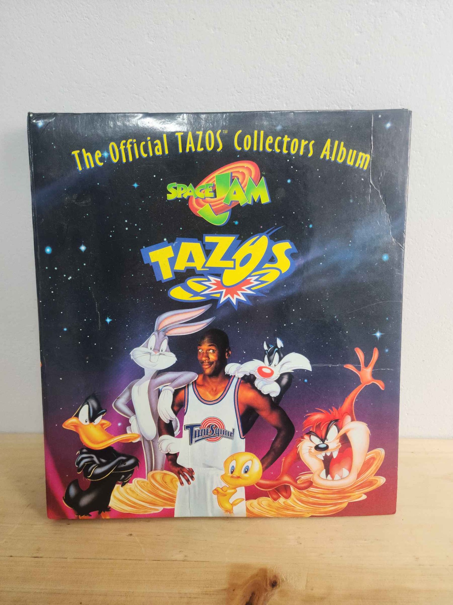 1996 Space Jam Official Tazos Collectors Album Complete Set 80/80 