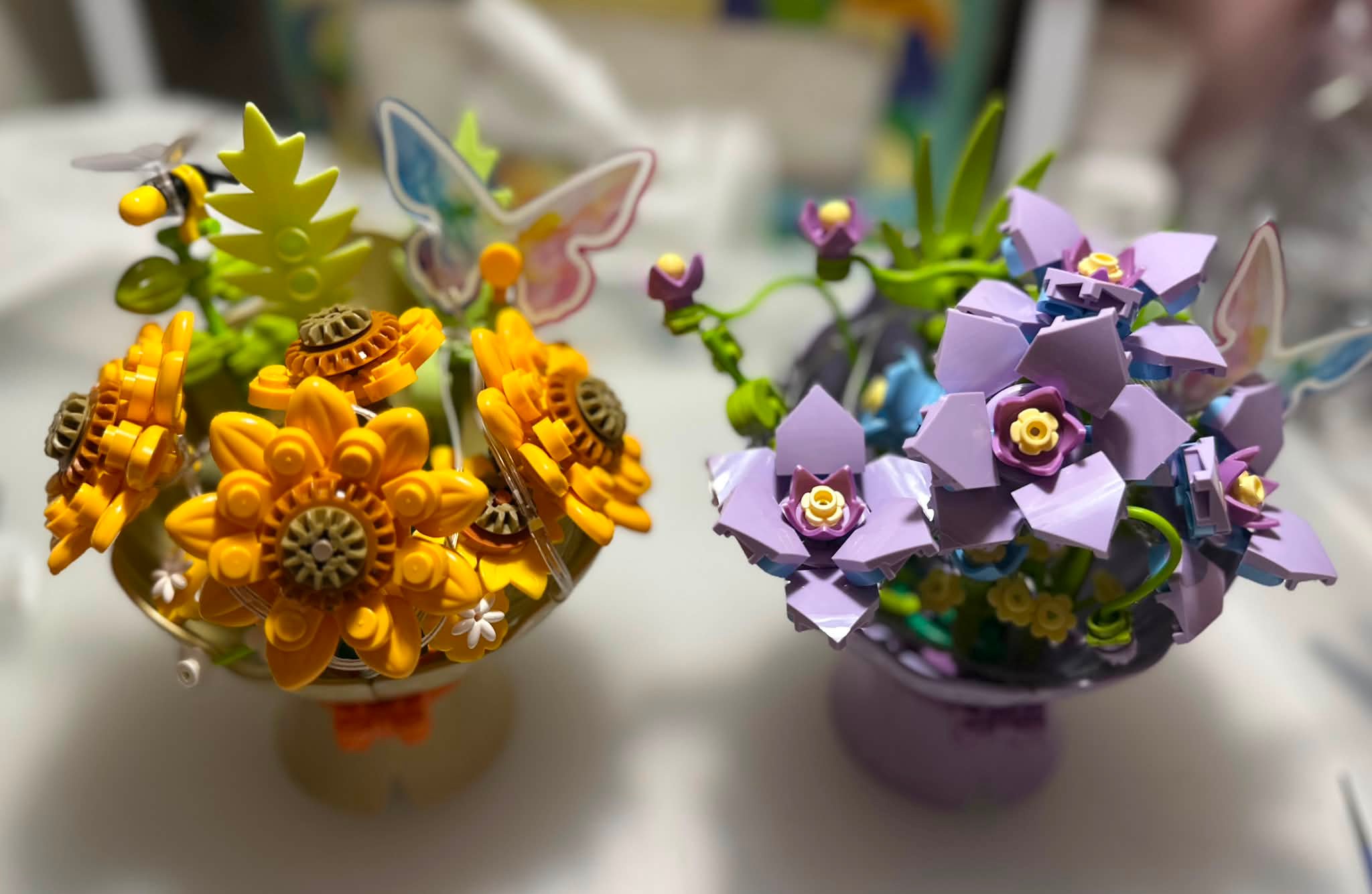 Flower❣️ Did some small build today. These Zulu Max bouquets set came with