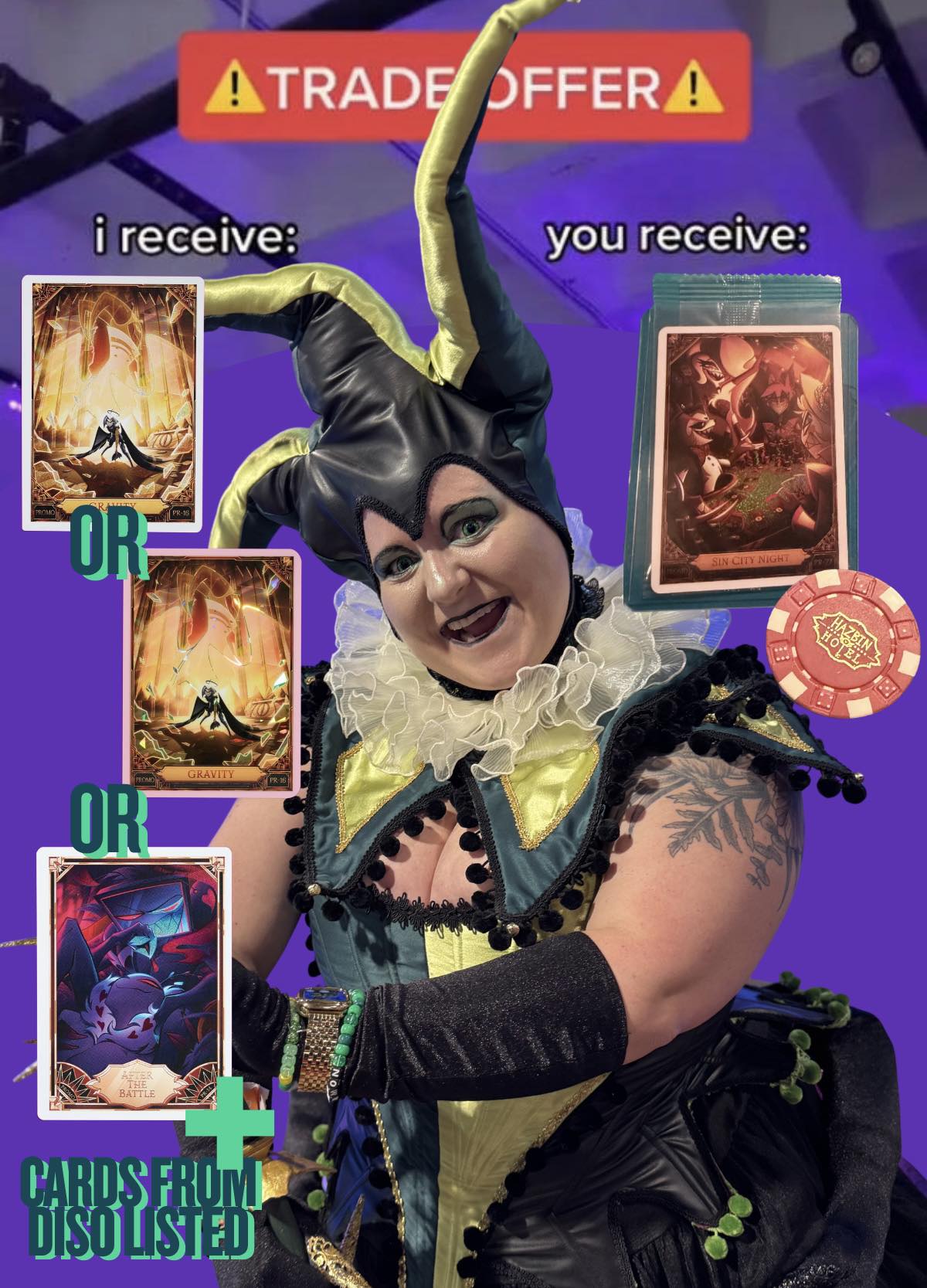 Can someone get Sin City Night promo card at LVL Expo?