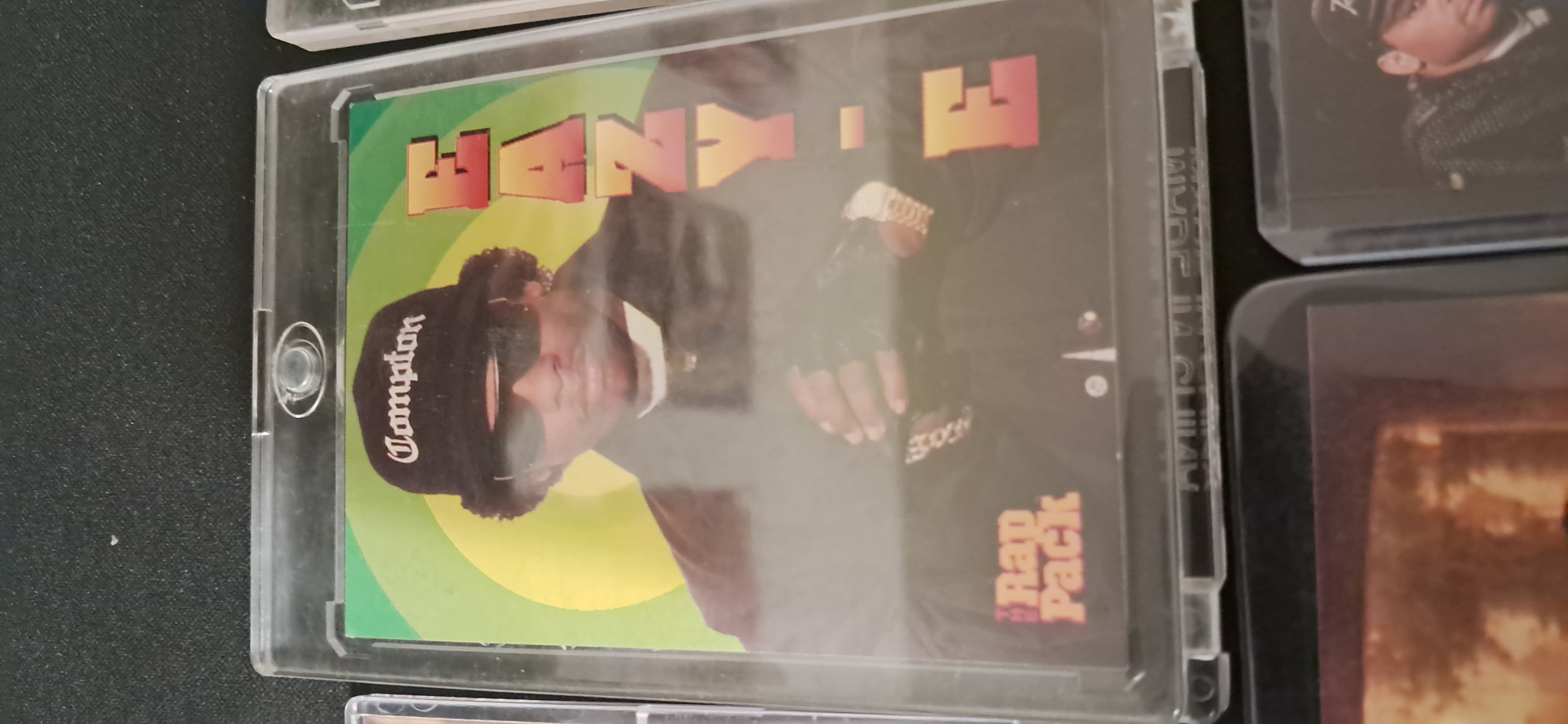 Came up on the old 1991 Rap Pack card set .