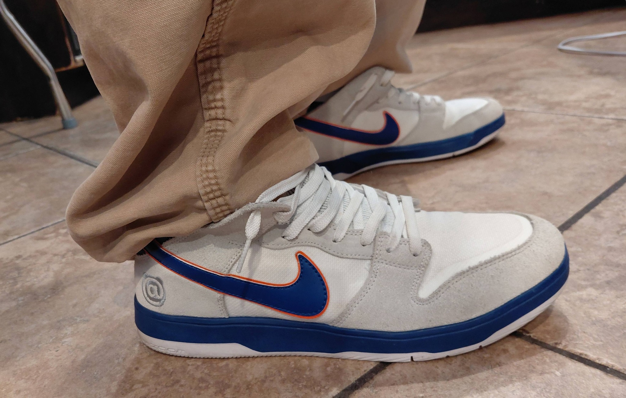 The Nike Medicom x SB Zoom Dunk Low Elite QS is available online 