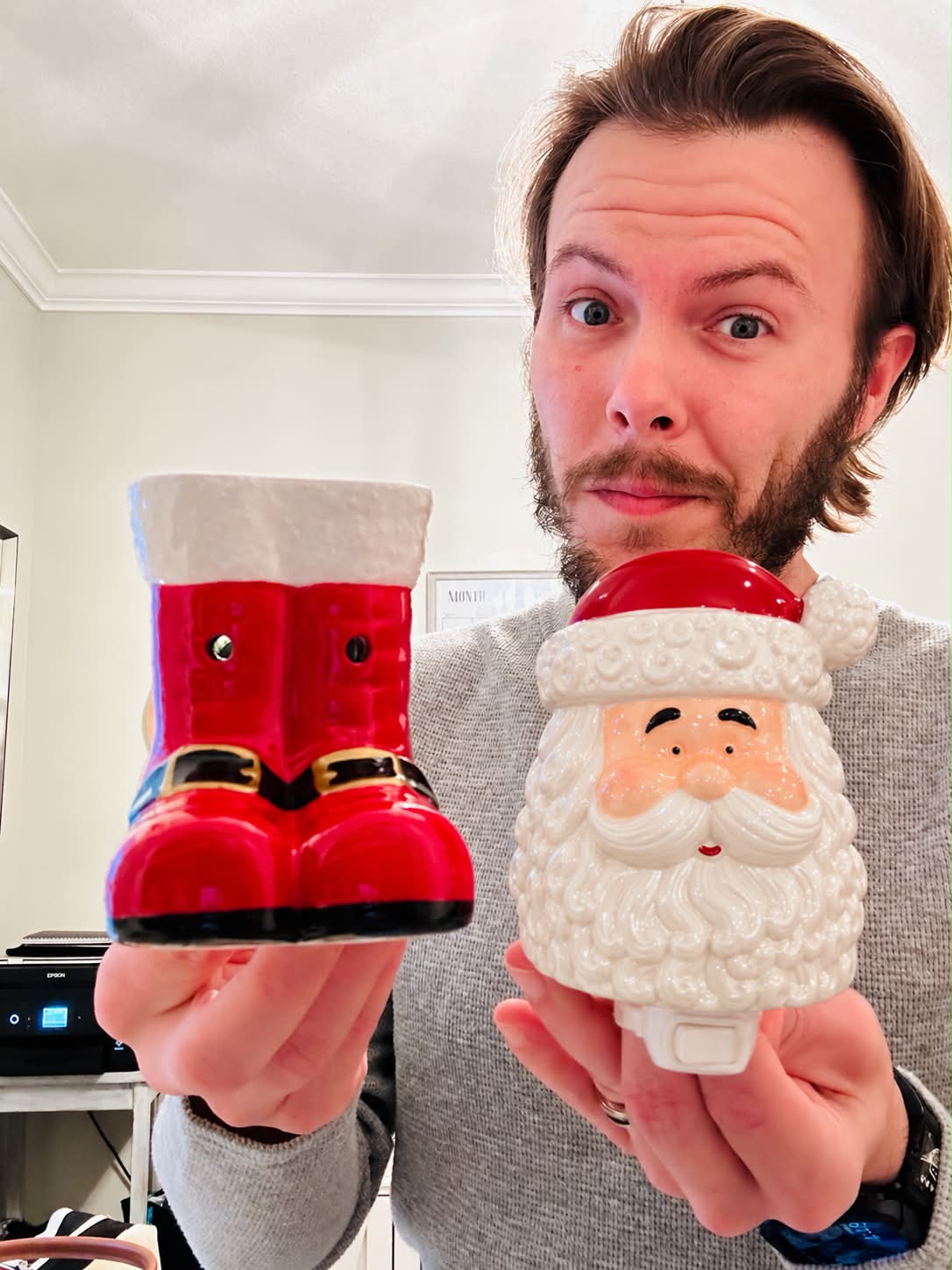 ビンテージ　バランストイ　サンタクロース Vintage Santa boot and Santa figurine clearance