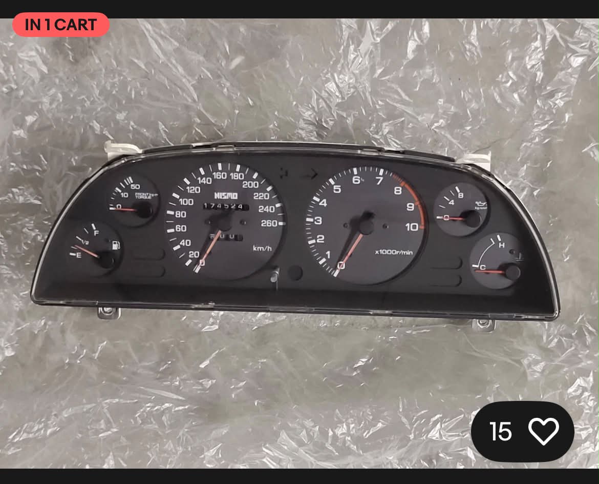 Where to find Nismo Triple Gauges and Cluster for sale?
