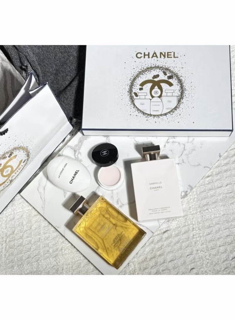 Chanel Gabrielle Shower Gel Lotion Hand Cream & Lip Balm Luxury