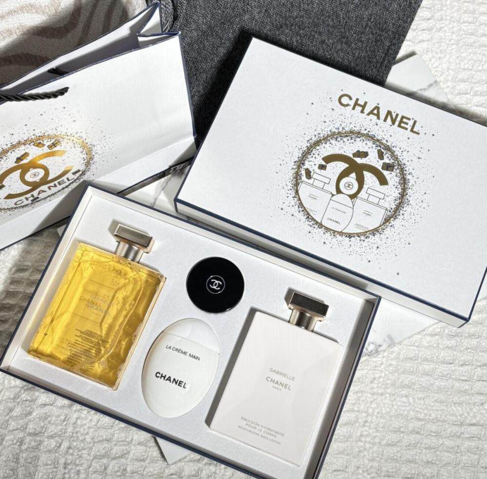Chanel Gabrielle Shower Gel Lotion Hand Cream & Lip Balm Luxury