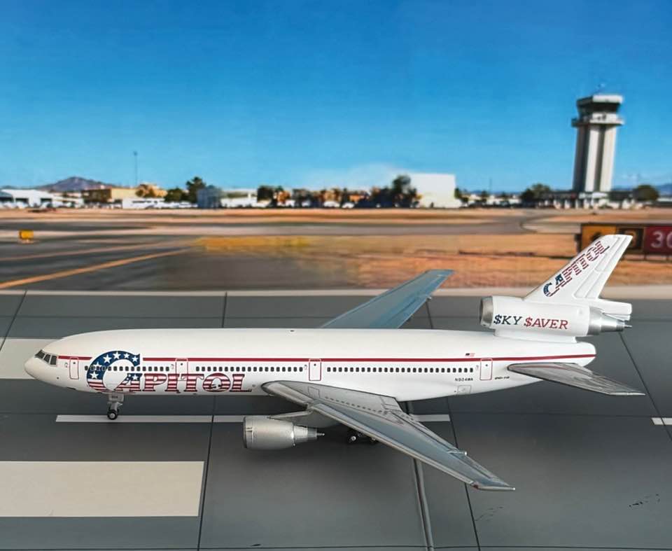 McDonnell Douglas DC-10-10 model by Gemini Jets