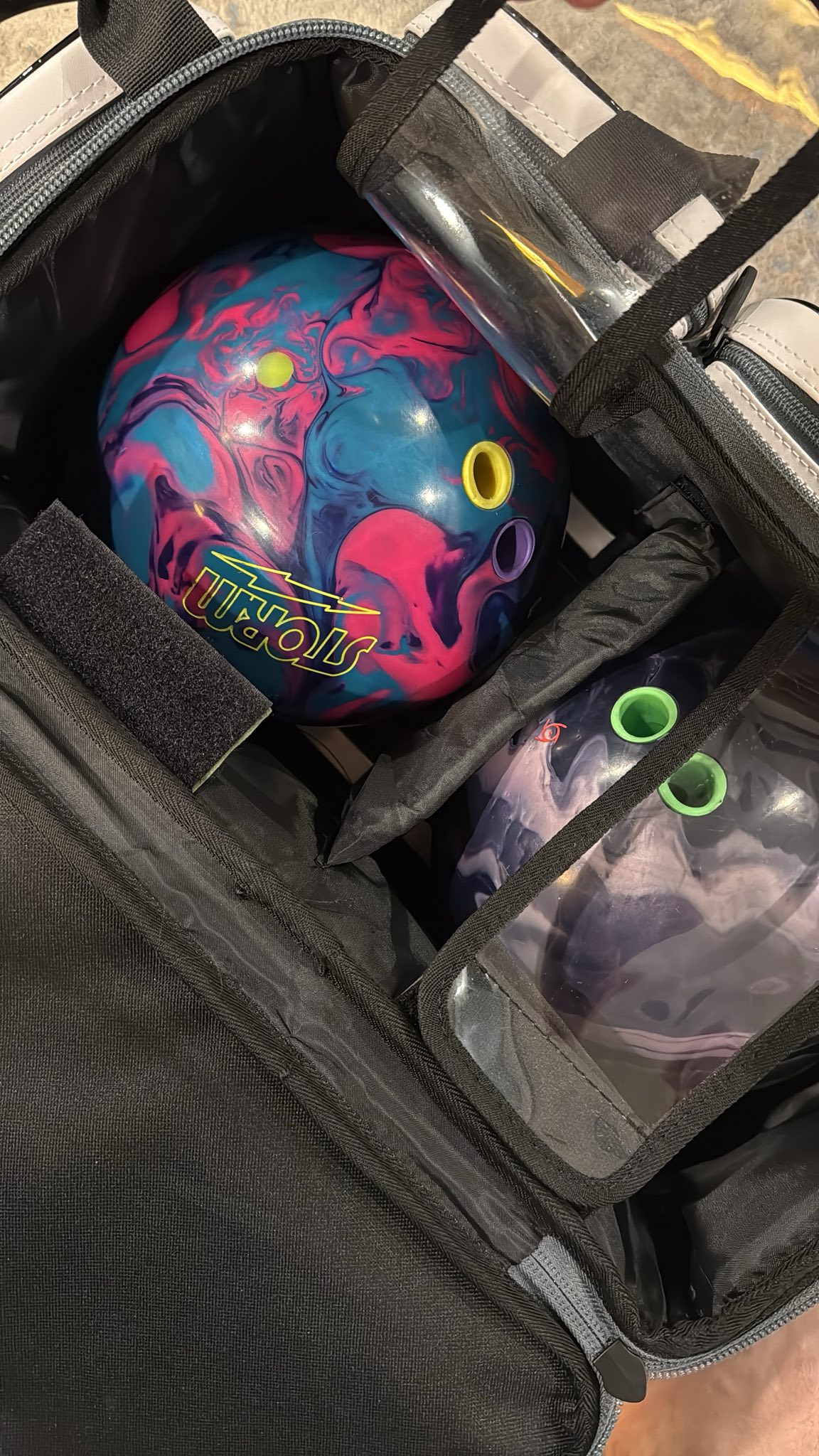 What bowling balls complement Bionic, Phaze AI Pearl, and Roto